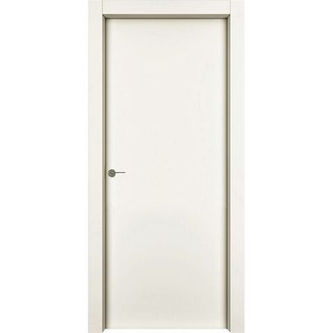 Звукоизоляционная дверь 1001 кремовая эмаль 42 дб