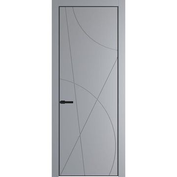 Межкомнатная дверь 4PA смоки глухая