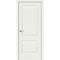 Фото межкомнатной двери эмалит Прима-2 white matt глухая