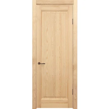 Межкомнатная дверь массив сосны Дверцов Кастро под покраску глухая