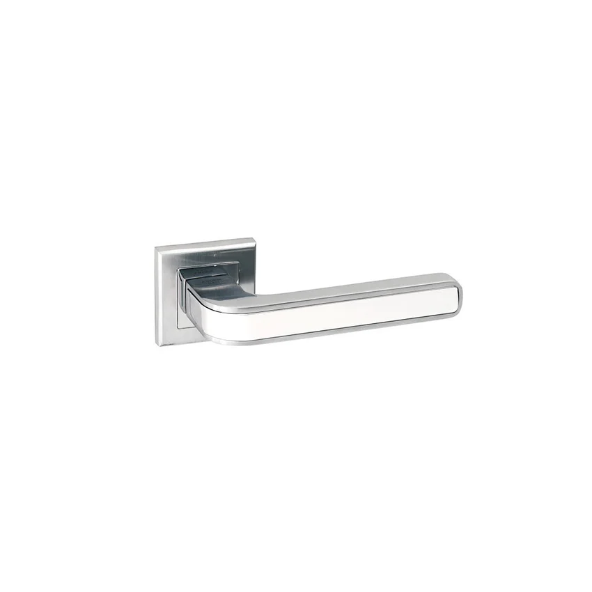 Ручка для межкомнатной двери Adden Bau Pieza Quadro Q360 white chrome
