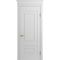 Межкомнатная дверь массив бука Viporte Неаполь белая эмаль глухая