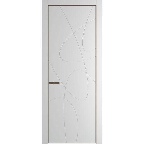 Межкомнатная дверь 6PA крем вайт глухая