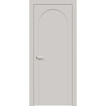 Межкомнатная дверь эмаль Венеция латте глухая