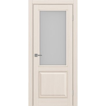 Межкомнатная дверь Тоскана багет 602.21 ясень перламутровый со стеклом