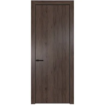 Межкомнатная дверь 1NA дуб тобакко глухая