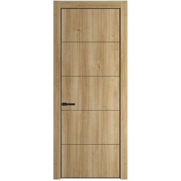 Межкомнатная дверь 15NA дуб карамель глухая