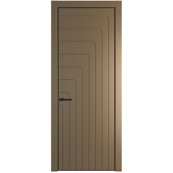 Межкомнатная дверь 10PA перламутр золото глухая