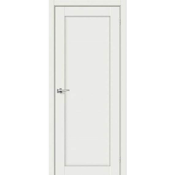 Фото межкомнатной двери экошпон 1220 аляска глухая