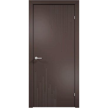 Межкомнатная дверь эмаль Дверцов Тиволи 1 RAL 8014 глухая