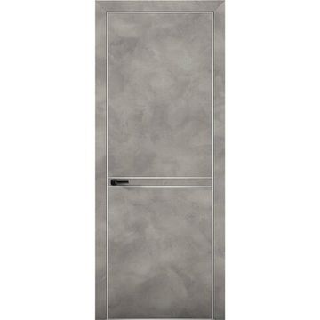 Межкомнатная дверь Плутоний 9 бетон лофт глухая