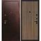 Входная дверь С-3 антик медь панель гладкая эвкалипт испанский