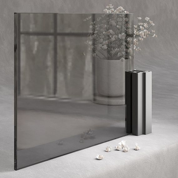 Стекло серое прозрачное