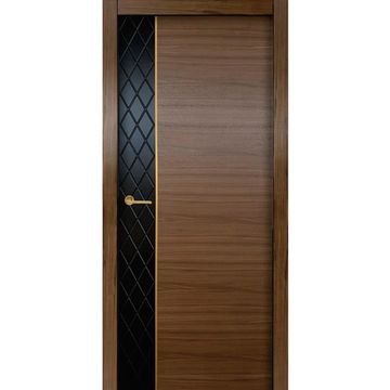 Звукоизоляционная дверь Нома Р американский орех 42 дб