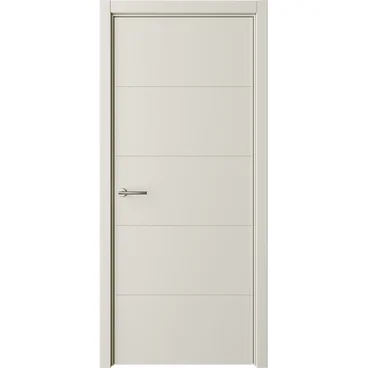 Межкомнатная дверь эмаль Albero Геометрия 4 латте глухая