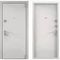 Входная дверь Super Omega 100 колоре бьянко без рисунка СТ милк матовый