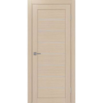 Межкомнатная дверь экошпон Турин 508.12 белёный дуб остеклённая