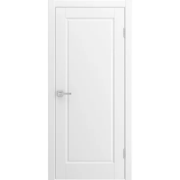 Межкомнатная дверь Аура белая эмаль глухая