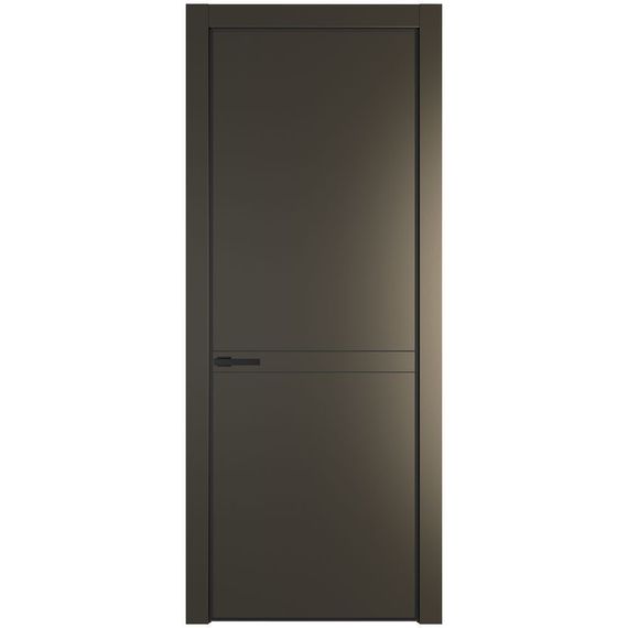 Межкомнатная дверь 11PA перламутр бронза глухая