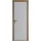 Алюминиевая межкомнатная дверь 1AP шампань лайт грей элегант