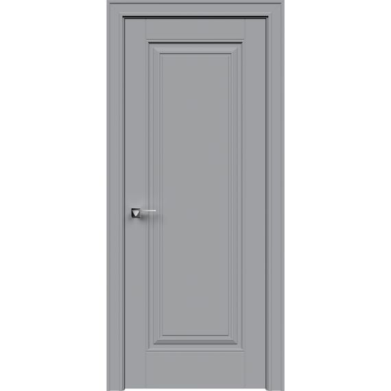 Фото двери Дельта серая эмаль глухая