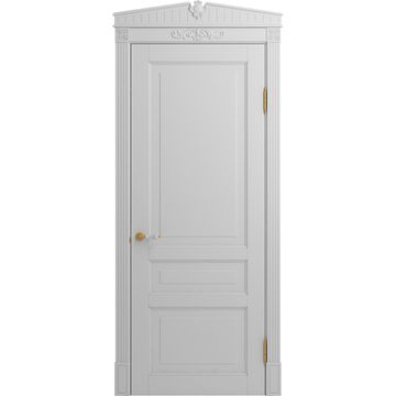 Межкомнатная дверь массив бука Viporte Бергамо аворио глухая