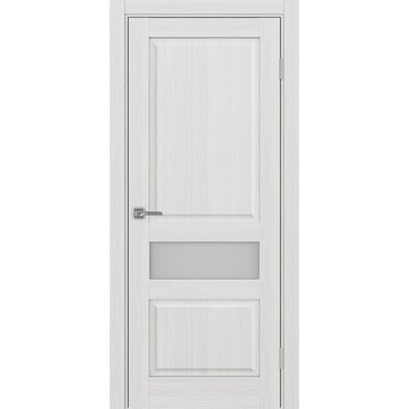 Межкомнатная дверь Тоскана 631.121 ясень серебристый со стеклом