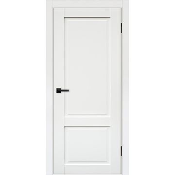 Межкомнатная дверь эмалит Классик 2 белый глухая