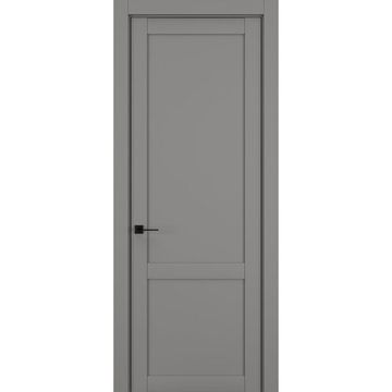 Межкомнатная дверь керамик FL 5 серый глухая