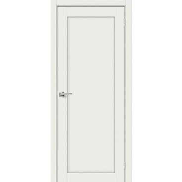 Межкомнатная дверь экошпон 1220 аляска глухая