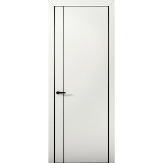 Межкомнатная дверь Палладий 10 милк глухая