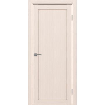Межкомнатная дверь экошпон Турин 501.1 ясень перламутровый глухая