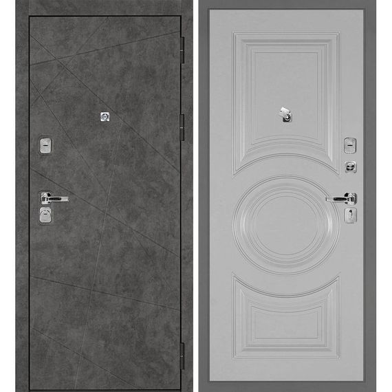 Входная дверь Урбан-127 панель фрезерованная PR-177 агат