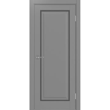 Межкомнатная дверь Тоскана 601С.21 серый со стеклом