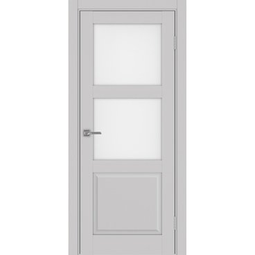 Межкомнатная дверь Тоскана 630.221 пепельный со стеклом