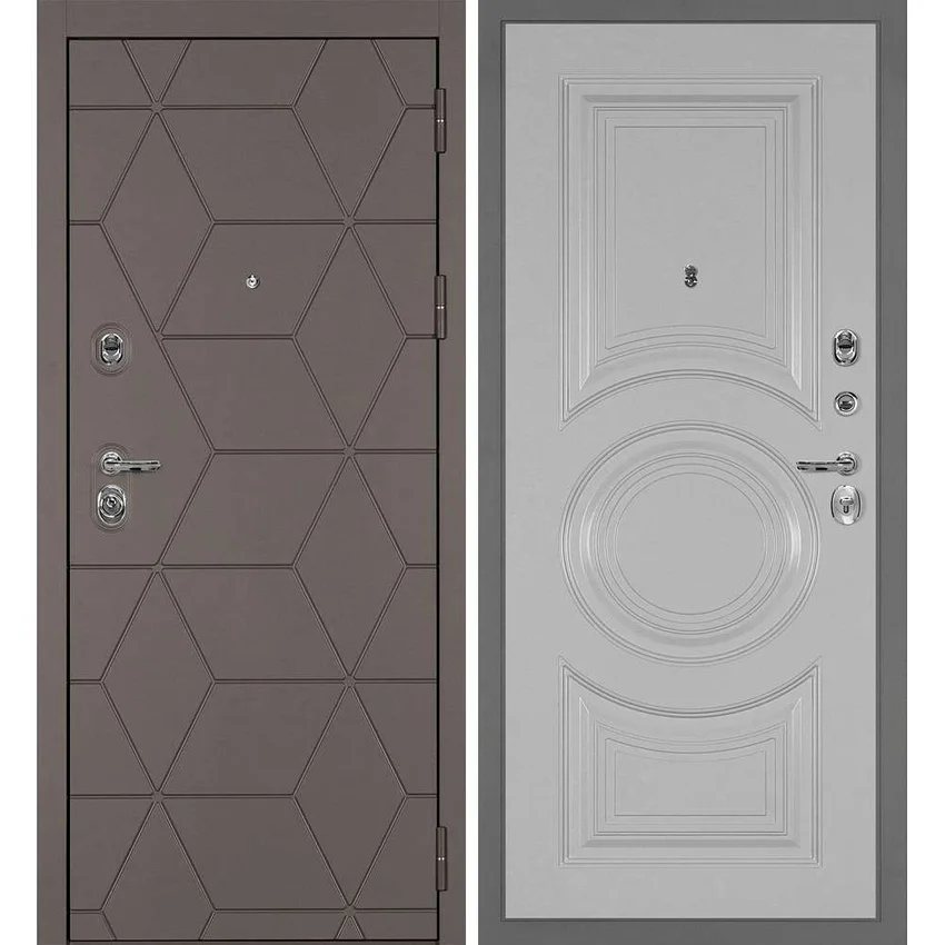 Входная дверь Тетра-181 панель фрезерованная PR-177 агат