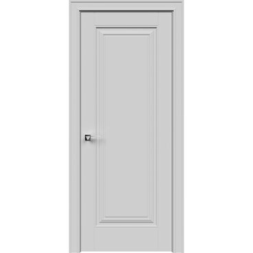 Межкомнатная дверь эмаль Дельта RAL 7047 глухая