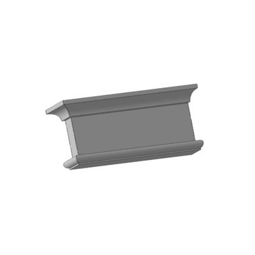 Карниз дверной массив дуба Дверцов Классика 136х38 мм