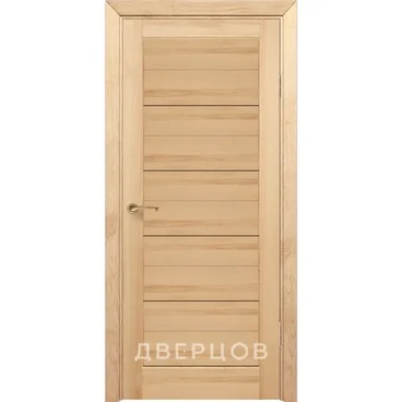 Межкомнатная дверь массив сосны Дверцов Соларино под покраску глухая