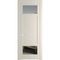 Межкомнатная дверь 1.3.2PM кремовая магнолия остеклённая