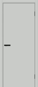 Межкомнатная дверь ПЭТ 0.П Grey Silk