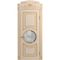 Межкомнатная дверь массив бука Viporte Лацио Амбиенте ваниль патина золото остекление 4