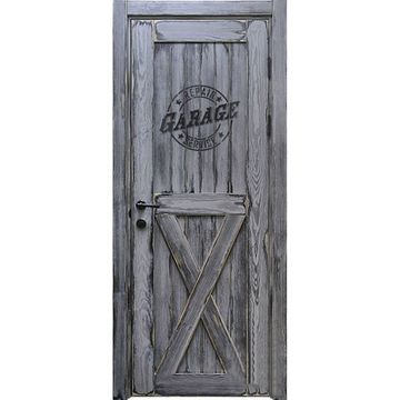 Межкомнатная дверь Лофт Гараж глухая