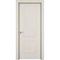 Межкомнатная дверь эмаль Паспарту-2 латте глухая