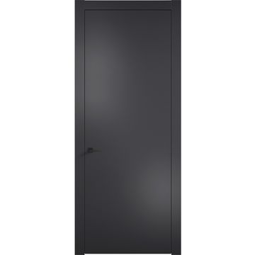 Межкомнатная дверь эмаль Дверцов Мона RAL 9004 глухая
