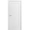 Межкомнатная дверь эмаль Урбан 1 белая глухая