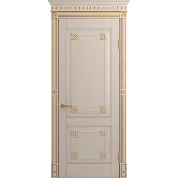 Межкомнатная дверь массив дуба Viporte Флоренция прованс глухая