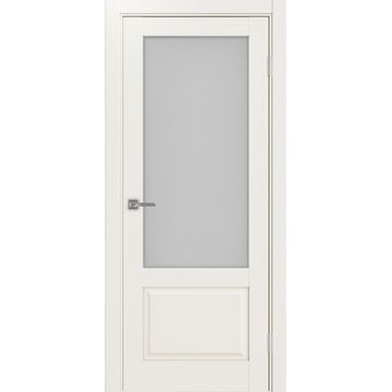 Межкомнатная дверь Тоскана 640.21 бежевый со стеклом