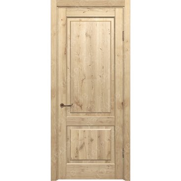 Межкомнатная дверь массив дуба с сучком Дверцов Ливорно глухая