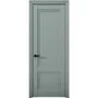 Межкомнатная дверь экошпон Кобальт 39 Deep Green глухая